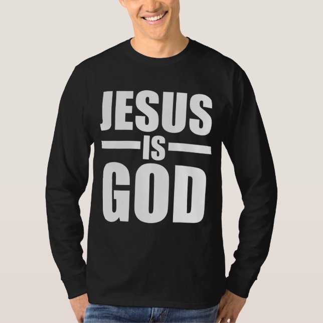 Camiseta Jesús es Dios (Anverso)