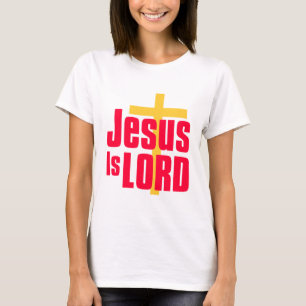 Camiseta Jesús es diseño cristiano del señor