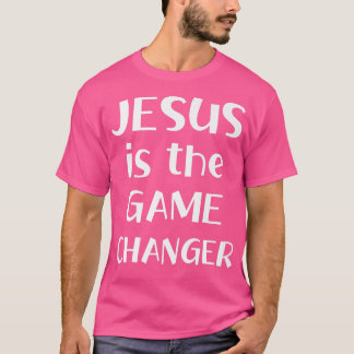 CAMISETA JESÚS ES EL CAMBIO DE JUEGOS DISEÑO GRÁFICO CRISTI