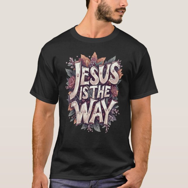 Camiseta Jesús Es El Camino (Anverso)
