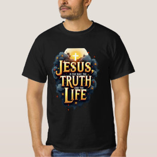 Camiseta Jesús es el Camino, la Verdad y la Vida