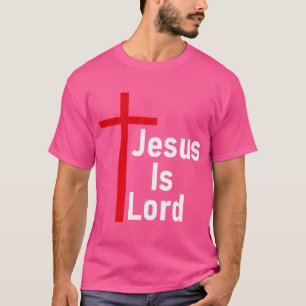 Camiseta Jesús es el diseño cristiano del Señor