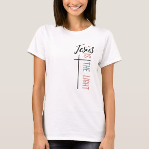 Camiseta Jesús es el diseño de la fe Inspiradora ligera