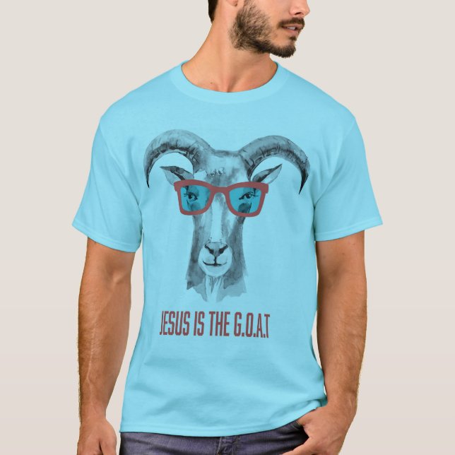 Camiseta Jesús es el G.O.A.T (Anverso)