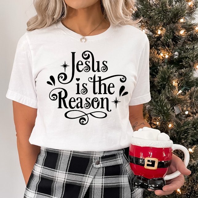 Camiseta Jesús es el Navidad de la Razón (Jesus is the Reason Christmas T-Shirt)