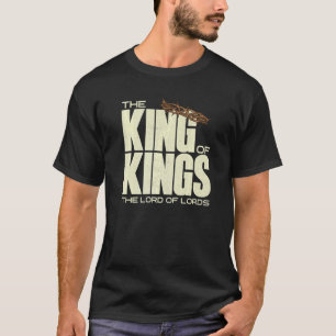 Camiseta Jesús Es El Rey De Los Reyes Crucifixión Cruzada C