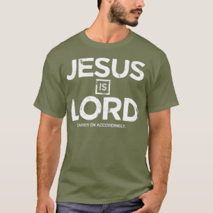 Camiseta Jesús es el Señor Cristiano