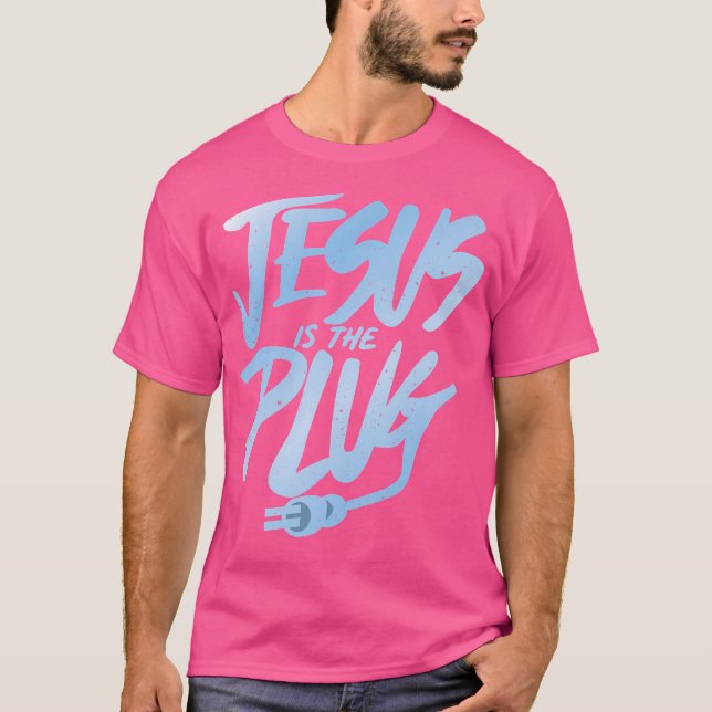 Camiseta Jesús Es El Tapón (Anverso)