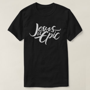 Camiseta Jesús es épico y dice religión: Cristo
