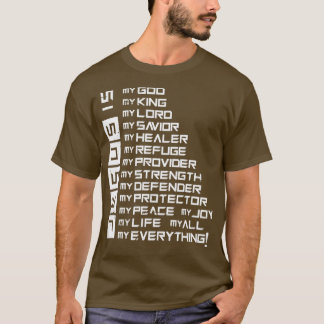 Camiseta Jesús es Jesucristo