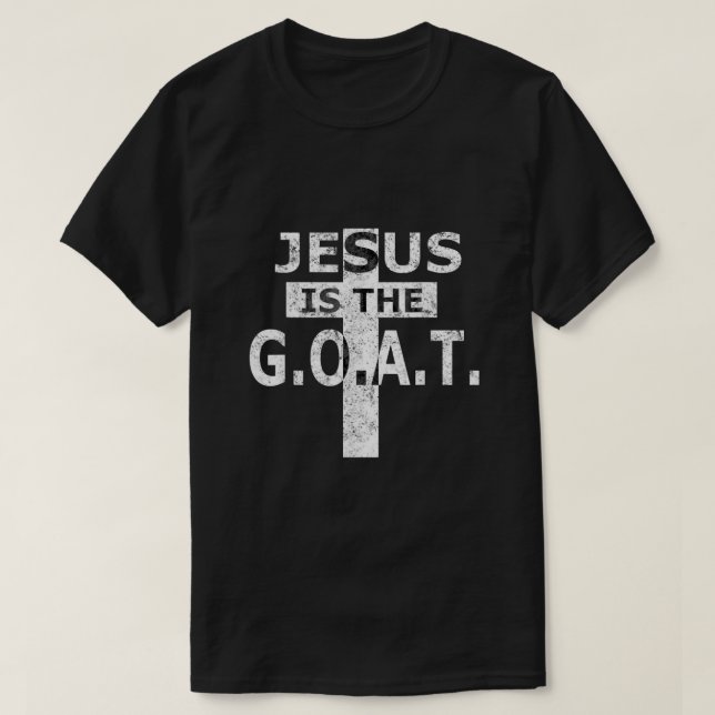 Camiseta Jesús Es La Cabra (Diseño del anverso)