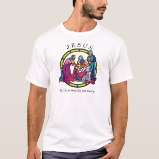Camiseta Jesús es la razón de la estación