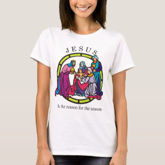 Camiseta Jesús es la razón de la estación