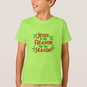 Camiseta Jesús es la razón de la estación