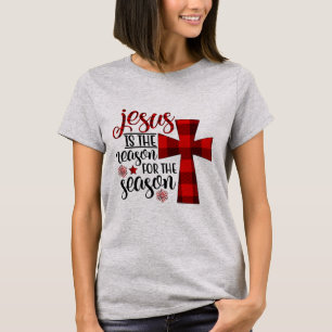 Camiseta Jesús es la razón de la temporada