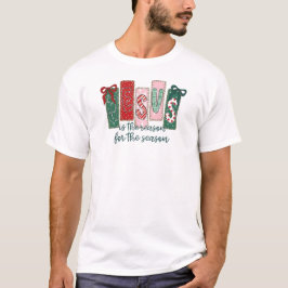 Camiseta Jesús es la razón de la temporada