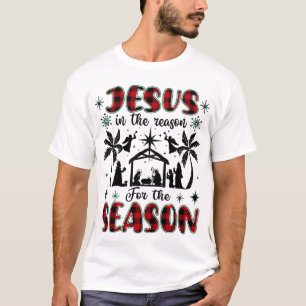 Camiseta Jesús Es La Razón De La Temporada Cristiana