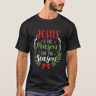Camiseta Jesús Es La Razón De La Temporada Cristiano Chris