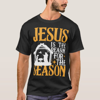 Camiseta Jesús Es La Razón De La Temporada Cristiano Chris