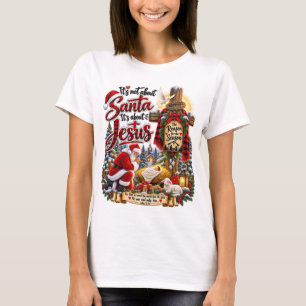 Camiseta Jesús Es la Razón de la Temporada de Navidad 