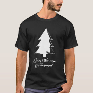 Camiseta Jesús Es La Razón De Los Navidades Cristianos De T