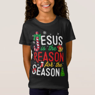 Camiseta Jesús Es La Razón De Que Los Navidades Voces Crist