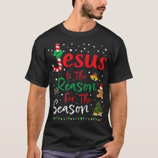 Camiseta Jesús Es La Razón Del Regalo De La Temporada