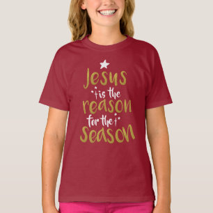Camiseta Jesús Es La Razón Para Los Navidades De Temporad