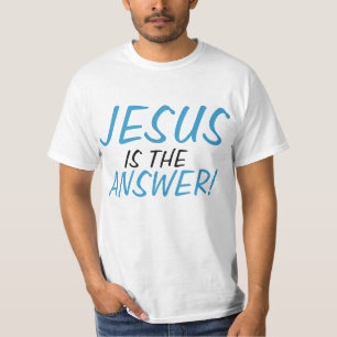 Camiseta ¡JESÚS es la RESPUESTA!