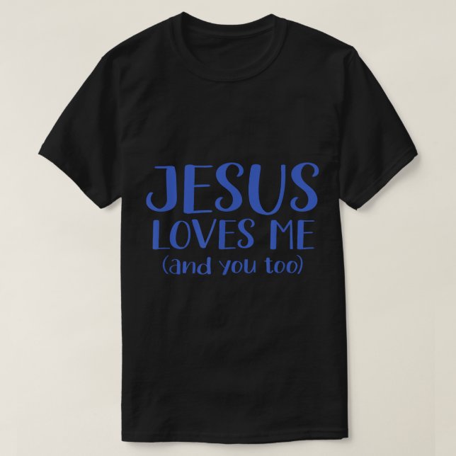 CAMISETA JESÚS ES LA RESPUESTA DE FUNNY WORD GUESSING GAM (Diseño del anverso)
