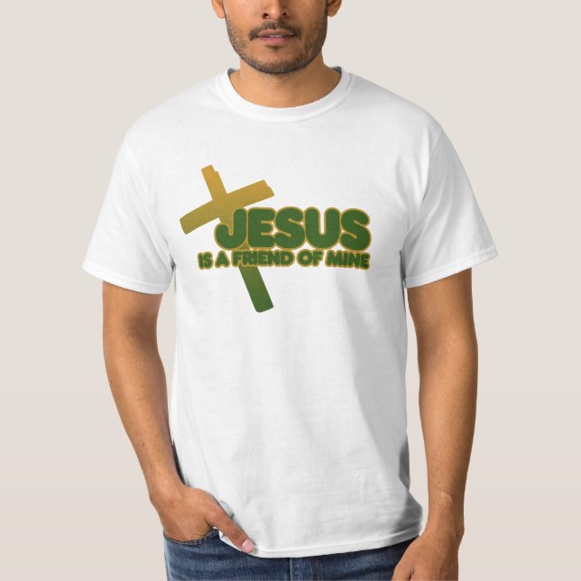 Camiseta Jesús es mi amigo (Anverso)