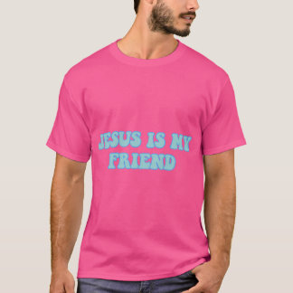Camiseta Jesús Es Mi Amigo - Azul