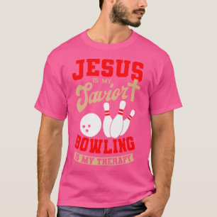 Camiseta Jesús Es Mi Bola Salvadora Es Mi Terapia Cristiana