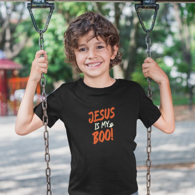 Camiseta Jesús Es Mi Boo Un Halloween Cristiano Acotado (Subido por el creador)