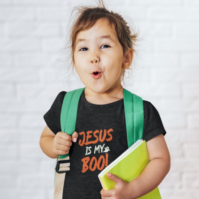 Camiseta Jesús Es Mi Boo Un Halloween Cristiano Acotado (Subido por el creador)