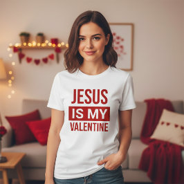 Camiseta Jesús Es Mi Cristiano Valentino