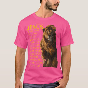 Camiseta Jesús Es Mi Dios Rey Mi Señor Mi Salvador Healer C