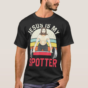 Camiseta Jesús Es Mi Gimnasio De Halterofilia Cristiana Pot