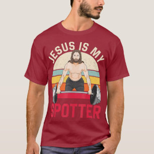 Camiseta Jesús Es Mi Gracioso Gimnasio Cristiano
