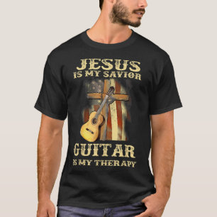 Camiseta Jesús Es Mi Guitarra Salvadora Es Mi Chico Diverti