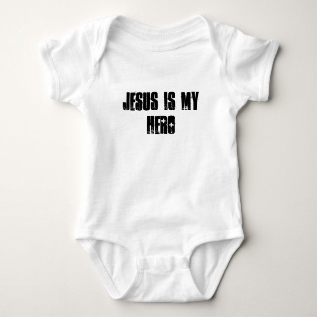 CAMISETA JESÚS ES MI HÉROE (Anverso)