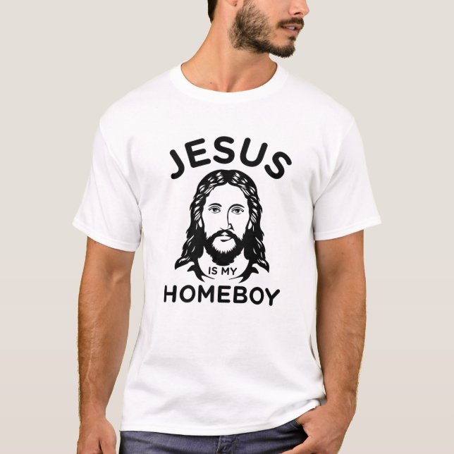 Camiseta Jesús Es Mi Homeboy (Anverso)