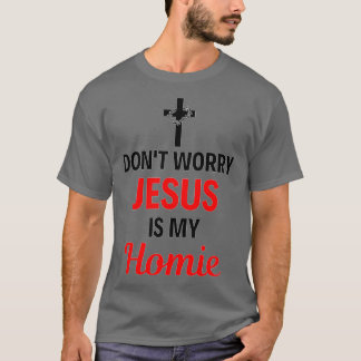 Camiseta Jesús Es Mi Homosexualidad Jesús Es Mi Homeboy Gra