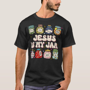 Camiseta Jesús Es Mi Jam Fe Cristiana Religioso Cristo W