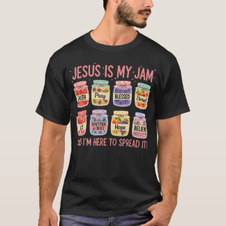 Camiseta Jesús es mi pasión y estoy aquí para difundir la b