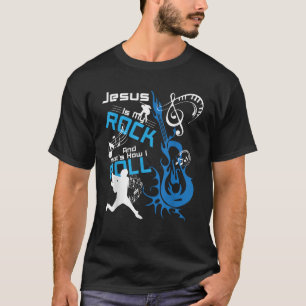 Camiseta Jesús Es Mi Regalo De Músico De Rock And Roll
