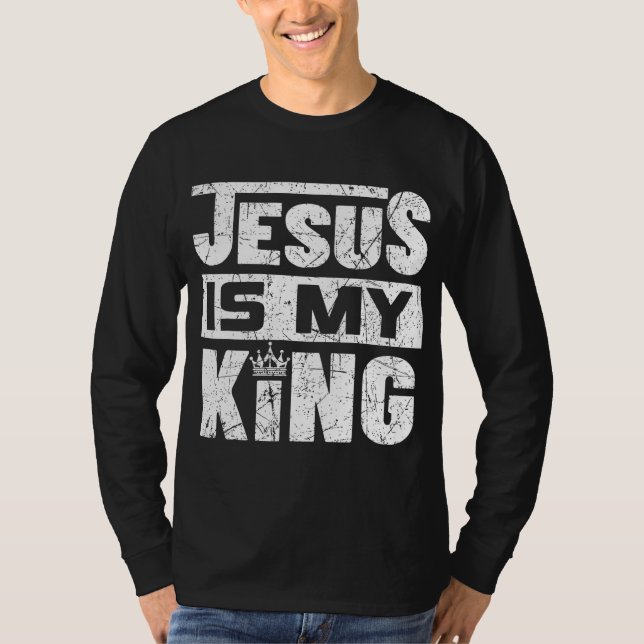 Camiseta Jesús Es Mi Rey (Anverso)