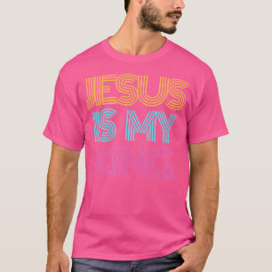 Camiseta Jesús Es Mi Rey Cristiano Espiritual Religioso