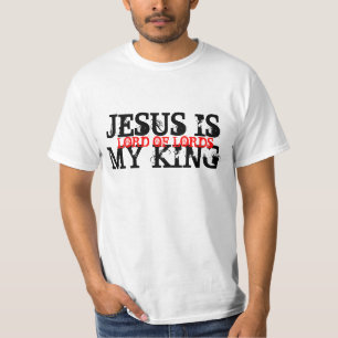 Camiseta Jesús es mi rey por Keden más lleno