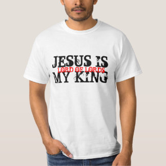 Camiseta Jesús es mi rey por Keden más lleno